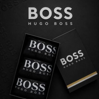Hugo Boss — Boxeri bărbați 3buc/cutie #17