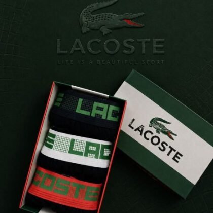 Lacoste — Boxeri bărbați 3buc/cutie #18