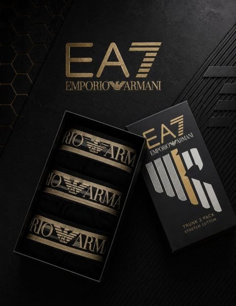 Emporio Armani EA7 — Boxeri bărbați 3buc/cutie #21