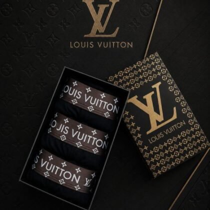 Louis Vuitton — Boxeri bărbați 3buc/cutie #26