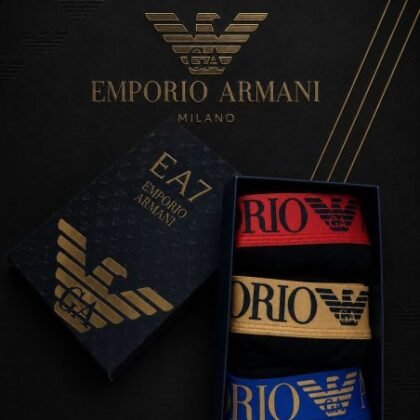 Emporio Armani EA7 — Boxeri bărbați 3buc/cutie #28