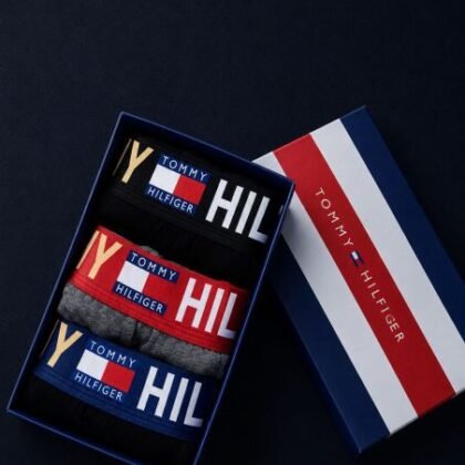Tommy Hilfiger — Boxeri bărbați 3buc/cutie #33