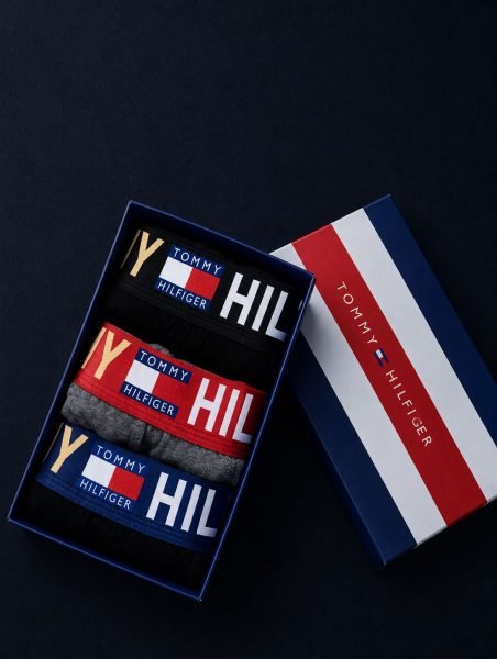 Tommy Hilfiger — Boxeri bărbați 3buc/cutie #33