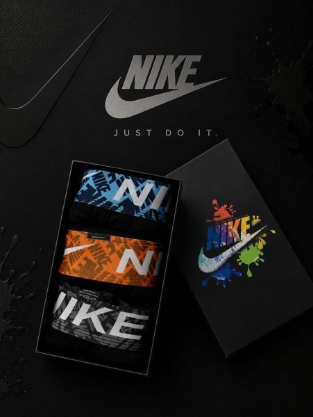 Nike — Boxeri bărbați 3buc/cutie #35