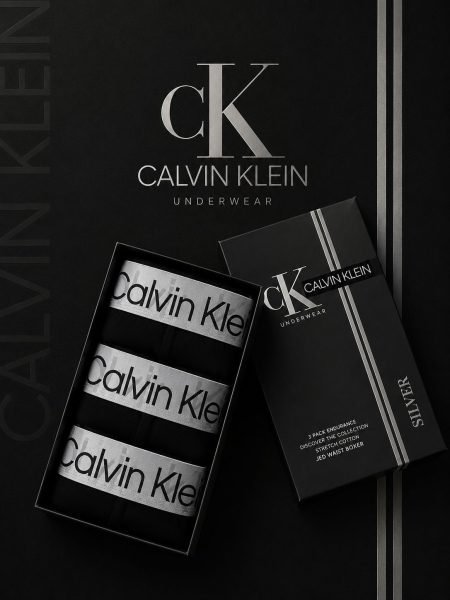 Calvin Klein — Boxeri bărbați 3buc/cutie #37