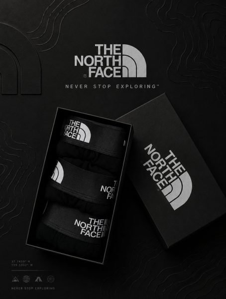 The North Face — Boxeri bărbați 3buc/cutie #40