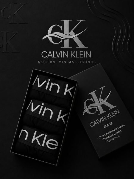 Calvin Klein — Boxeri bărbați 3buc/cutie #41