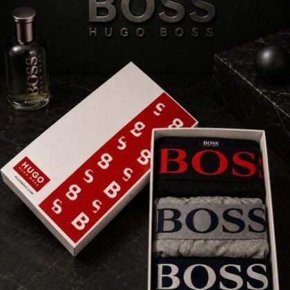 Hugo Boss — Boxeri bărbați 3buc/cutie #49
