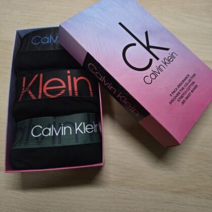 Calvin Klein — Boxeri bărbați 3buc/cutie #64