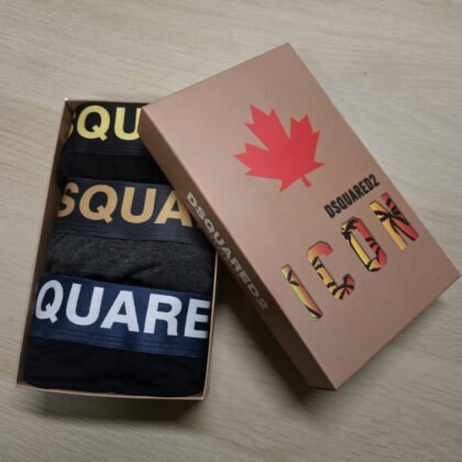 Dsquared2 — Boxeri bărbați 3buc/cutie #65