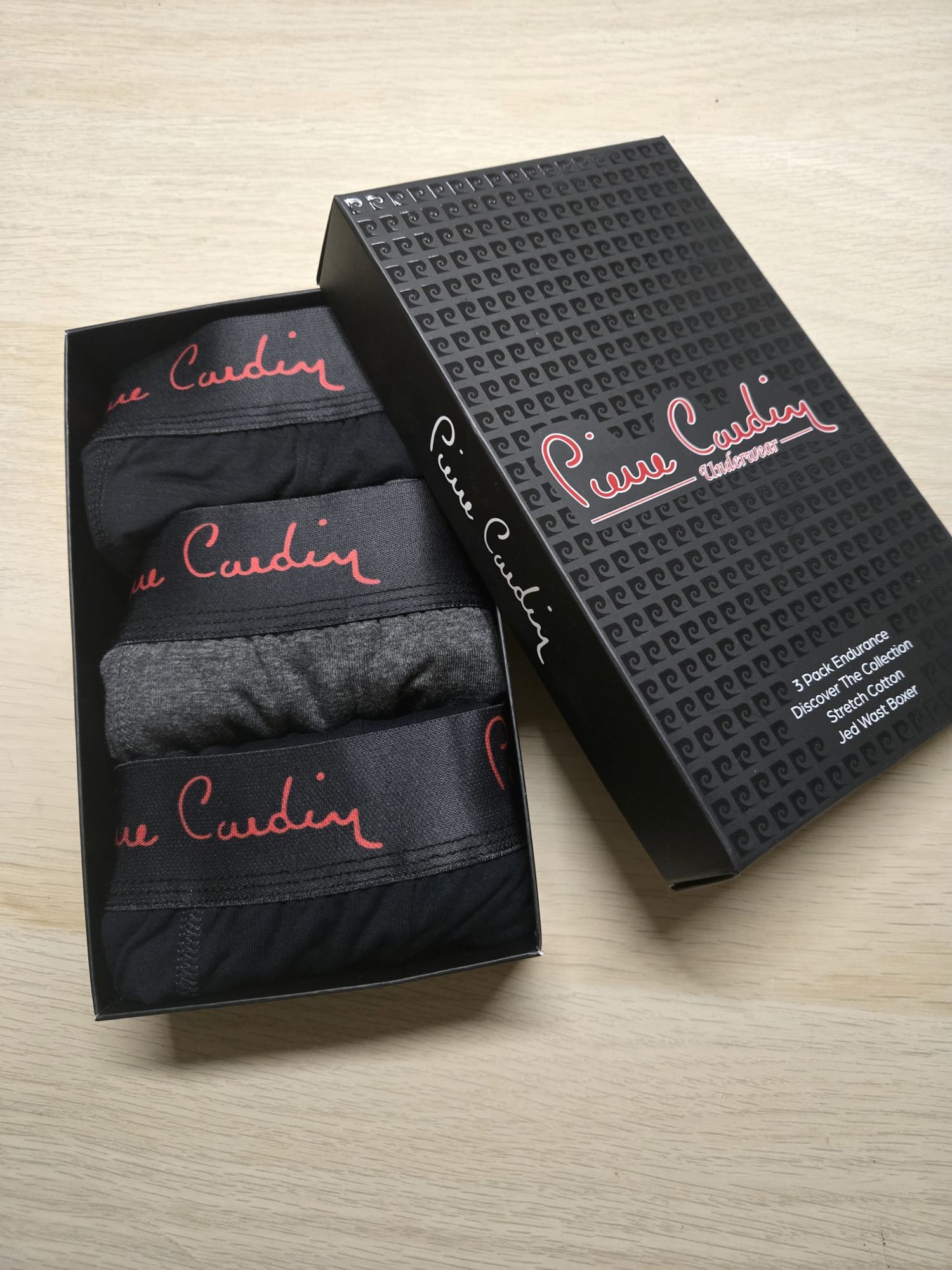Pierre Cardin — Boxeri bărbați 3buc/cutie #67