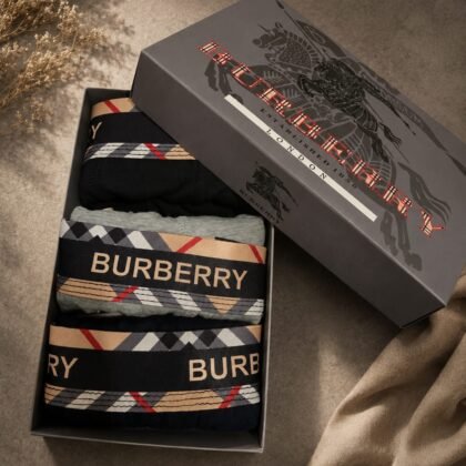 Burberry — Boxeri bărbați 3buc/cutie #56