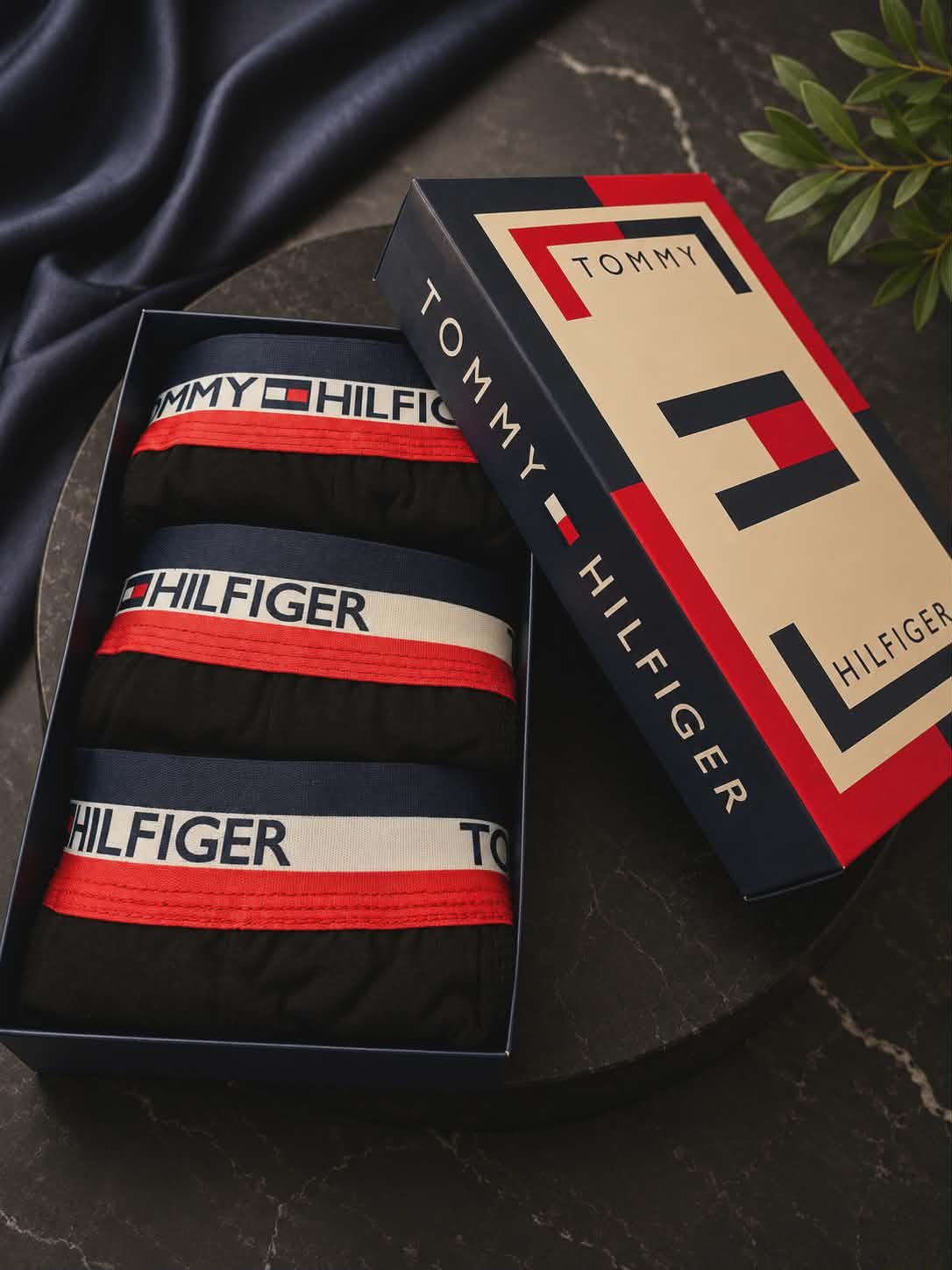 Tommy Hilfiger — Boxeri bărbați 3buc/cutie #59