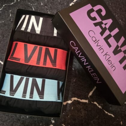 Calvin Klein — Boxeri bărbați 3buc/cutie #60