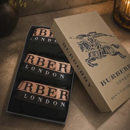 Burberry — Boxeri bărbați 3buc/cutie #61