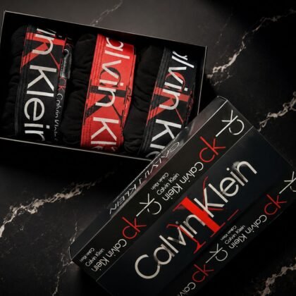 Calvin Klein — Boxeri bărbați 3buc/cutie #62